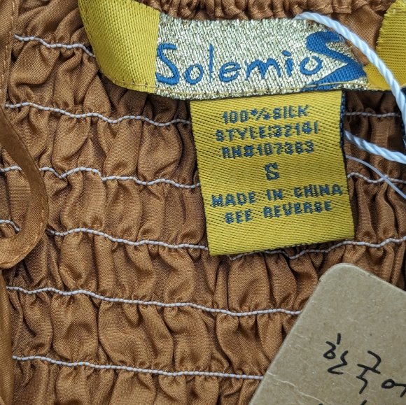 Solemio Silk Top - Picture 2 of 6